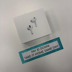 Apple Airpods Pro 3 Bluetooth Headphones New - Pay $1 DOWN AVAILABLE - NO CREDIT NEEDED