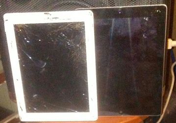 Two ipads (parts only)