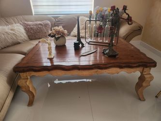 Cofe table madera genuina