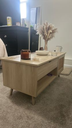 Coffee table with storage