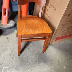 Brown chairs five