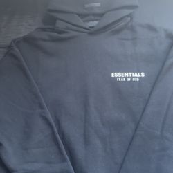 Brand New Fear Of God Essentials Hoodie Fleece 2024 Black Size S Price Negotiable