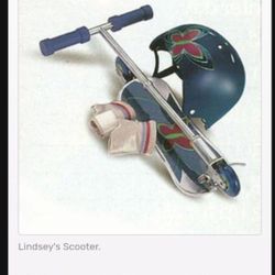 American Girl Doll Scooter And Helmet 