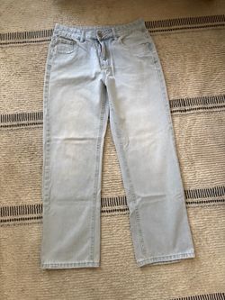 Light Wash Blue Jeans