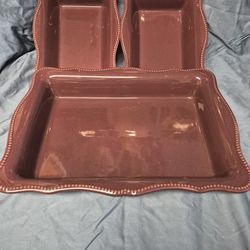 Bisco Scalloped Edge Casserole Set