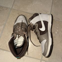 Nike Dunk High Light Chocolate 