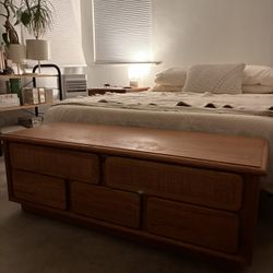 Mid Century Lane Cedar “love” Chest 