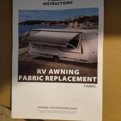 RV AWNING FABRIC REPLACEMENT (New)
