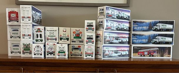 1986 to 2005 Hess trucks