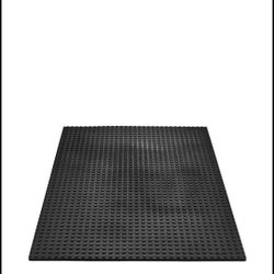 Heavy Duty Rubber Gym Mats – 2 (4x6) + 1 (4x4) – Stall Mats