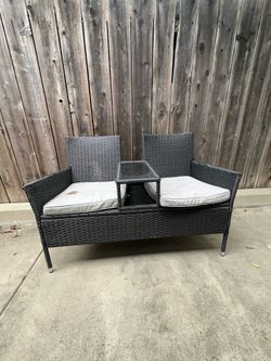 Patio loveseat