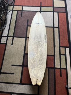 7’1 Fisher Mid length Surfboard