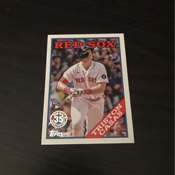 Tristan Casas Rookie Card 35th Year Anniversary - Boston Red Sox 
