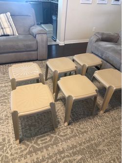 (6) small tables..