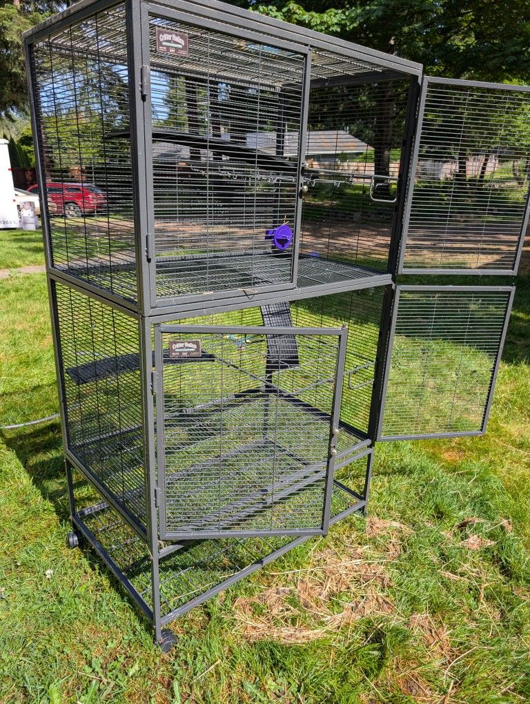 Two Story Multipurpose Animal Cage
