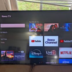 65 Inch TCL Roku TV 