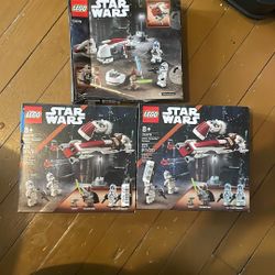 3 Star Wars Lego Sets