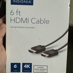 HDMI Cable 6 Ft New  ( 2 Left) 