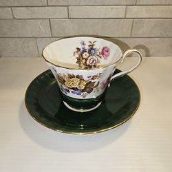 Vintage Ansley Fine English Bone China Cup & Saucer