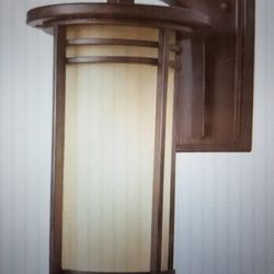 Home Decorators Collection 15 in. Bronze Outdoor Wall Sconce