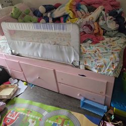 Pink Twin Bed FRAME
