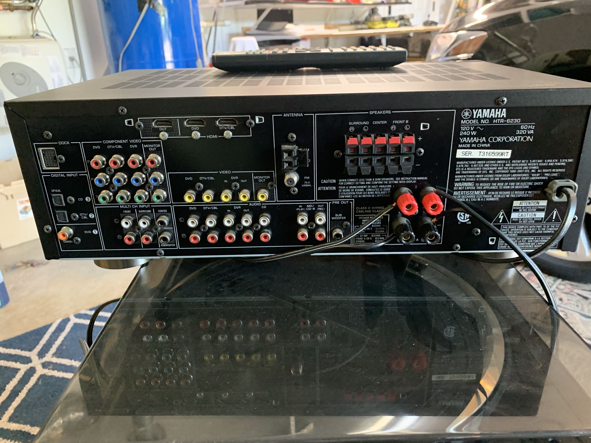 Yamaha HTR6230 Receiver With HDMI for Sale in Lacey, WA OfferUp