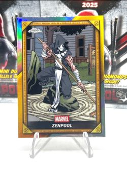 2025 Topps Chrome Marvel - Zenpool “Comic Book Gold" #CB-24