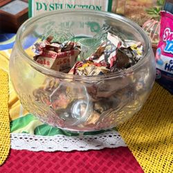 Glass Punch Bowl