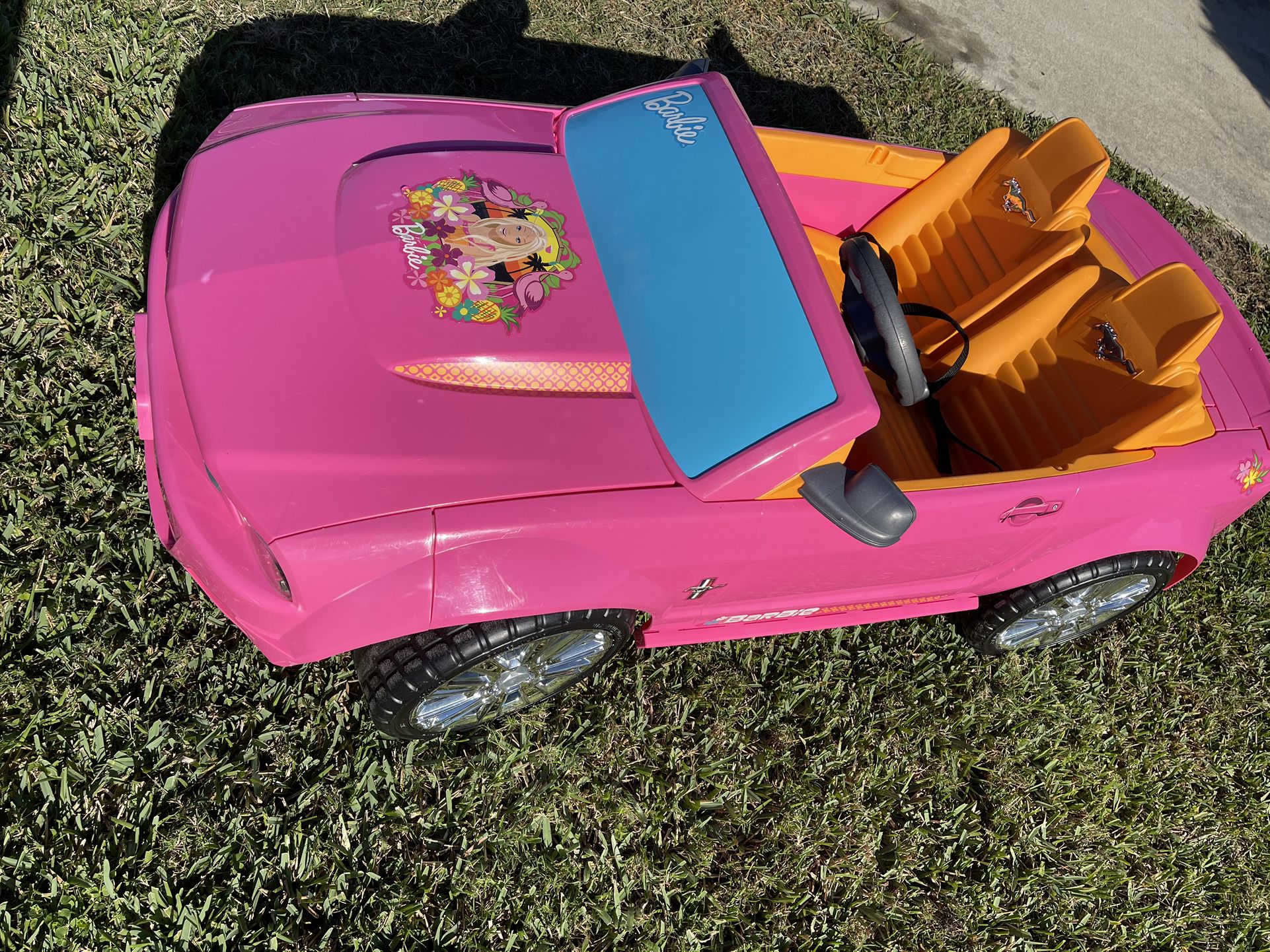 Barbie Mustang Power Wheels