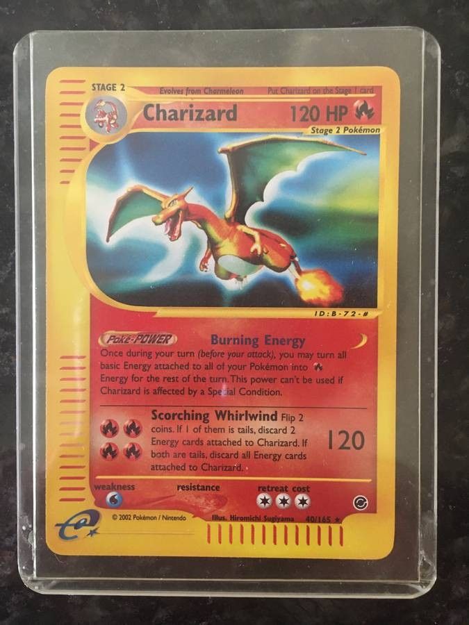 Rare Holo Charizard Pokemon Card Excellent Condition