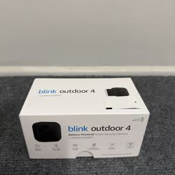 Blink Outdoor 4 Smart Security Camera System – 1080p HD, 2-Way Audio, Night Vision Brand New