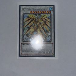 Crystron Quariongandrax YuGiOh • Raging Tempest Ultra Rare • RATE-ENO46