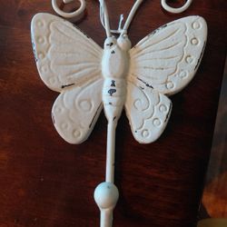Antique Metal Butterfly Hook