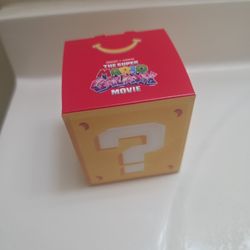 Super Mario Galaxy McDonald's Toy. Unopened. 