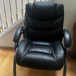 2 Leather Office Chairs 