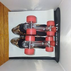 Leopard Print Skates