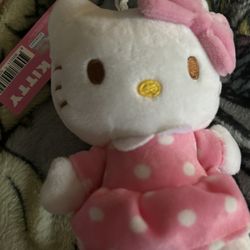 Hello Kitty Plush Keychain 