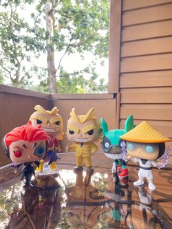 Overwatch Mortal Kombat MHA Funko Pop Lot 5pc