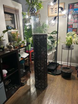 Metal Floor Candle Holder