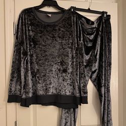 Women’s 2X Velour Velvet Feel Joggers Loungewear 