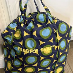 Reversible Floppy Seat Shopping Cart/High Chair Cover