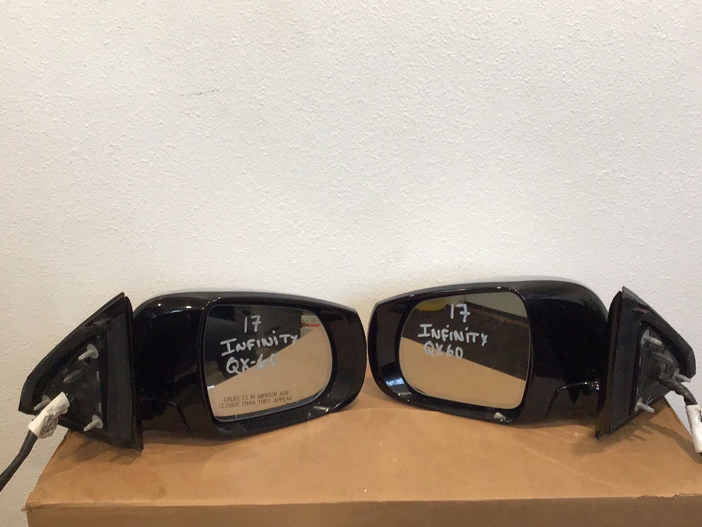 Left & Right Mirror Assembly For 2017 Infinity QX60