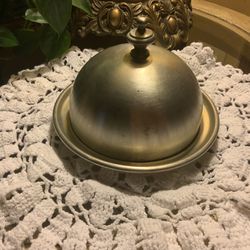 Pewter Butter Dish
