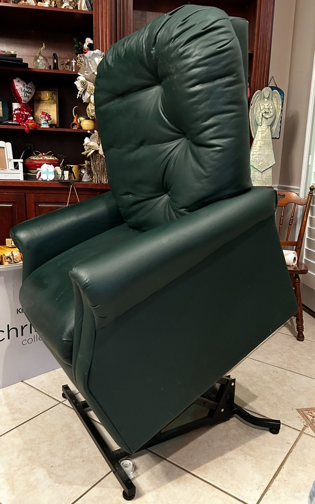 Green Lift Recliner By Medlift