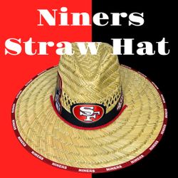 San Francisco 49ers straw hat (Great Father’s Day Gift 🎁) Same Day Shipping If Paid By 3pm (I Also Have Other Team’s)  