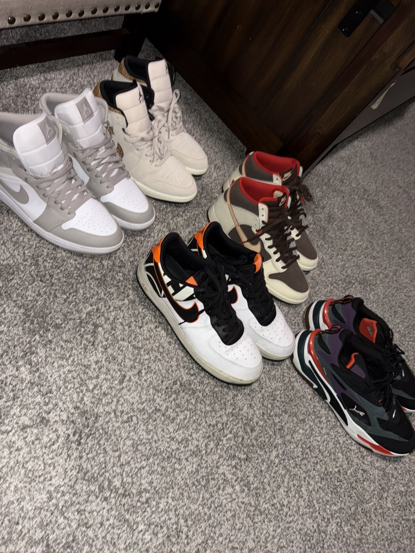 Brand New Shoes, Nike & puma