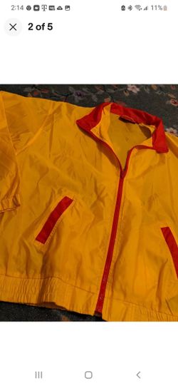 1990s Lemon Cherry Icee Blokette Nylon Zipper Parka 🖍️