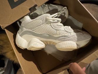 adidas Yeezy 500 'Bone White' size 5