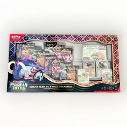Pokemon Tcg Paldean Fates Great Tusk Box