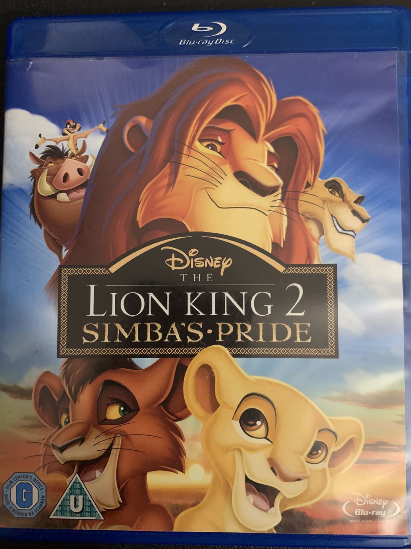 Disney’s The LION KING 2: Simba’s Pride (Blu-Ray)